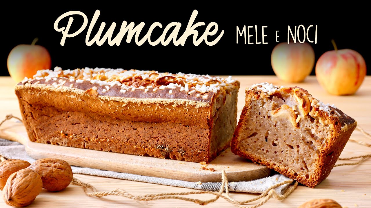 PLUMCAKE MELE E NOCI Ricetta Facile - Buon'Idea
