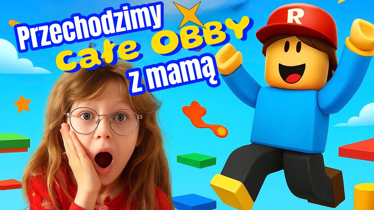 ✨JA vs MAMA w OBBY! 😱 Przechodzę całe obby w ROBLOX ✨