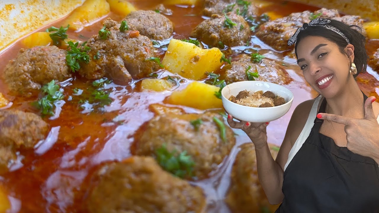 Middle Eastern Meatballs. Learned this dish from an Egyptian Grandmother!