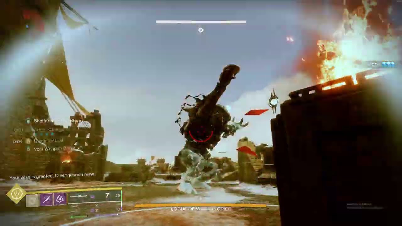 Solo Flawless Warlords Ruin Dark Age Challenge - Hunter