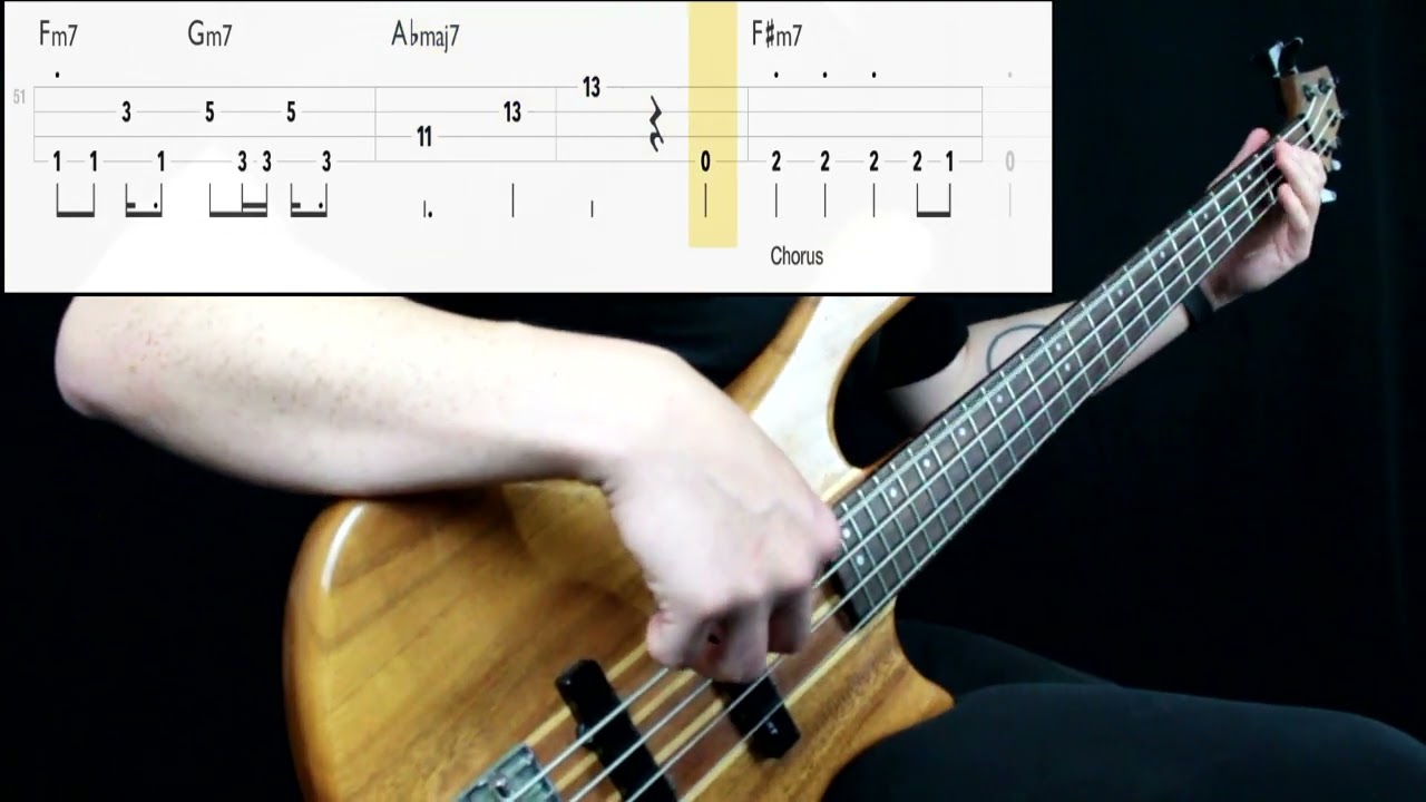 Masayoshi Soken (Final Fantasy XIV) - Flow Together (Bass Only) (Play Along Tabs In Video)