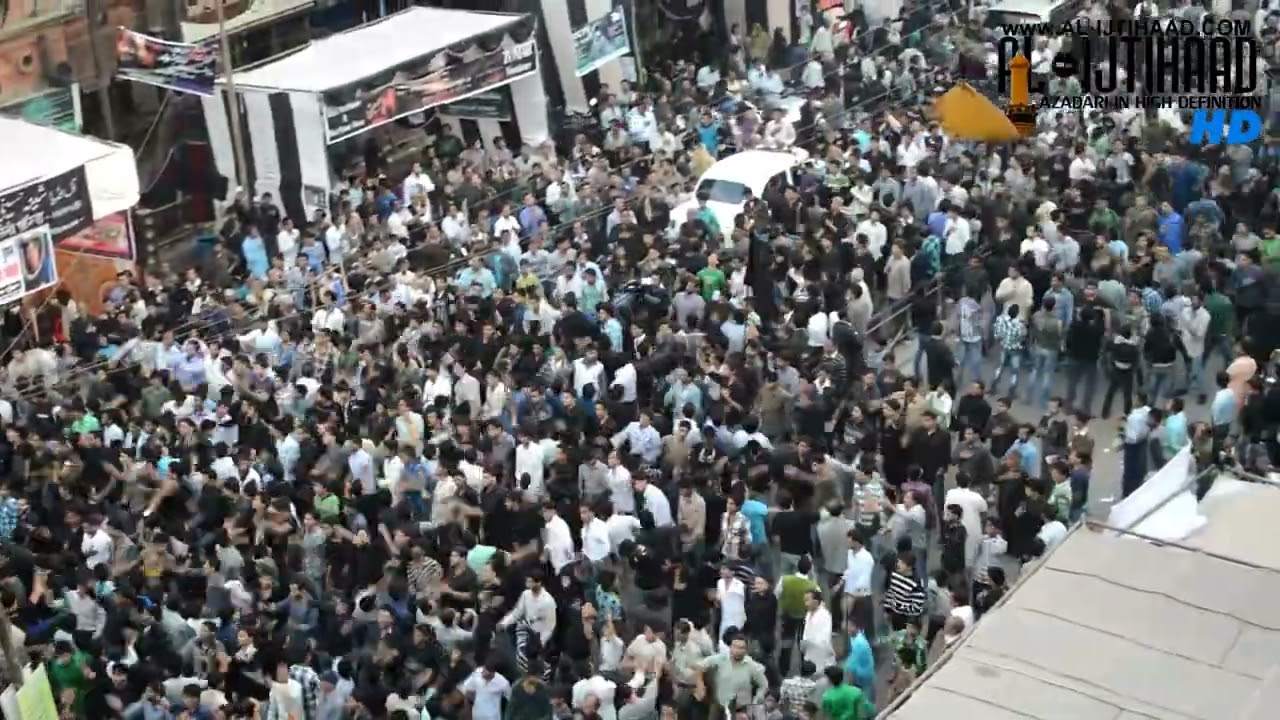 Very Rare Video of 6th Muharram Matam Victoria Street Azadari Lucknow 2012 1434H HD #3muharram