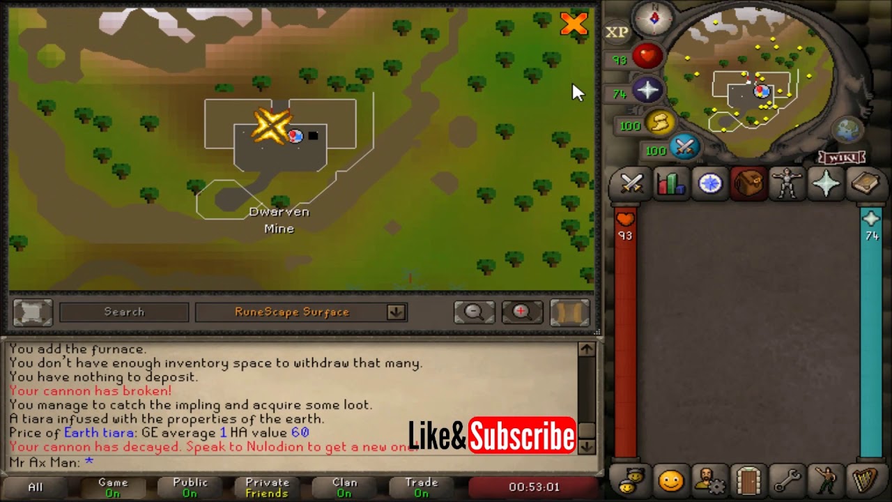 How to get Dwarf Cannon Back in OSRS