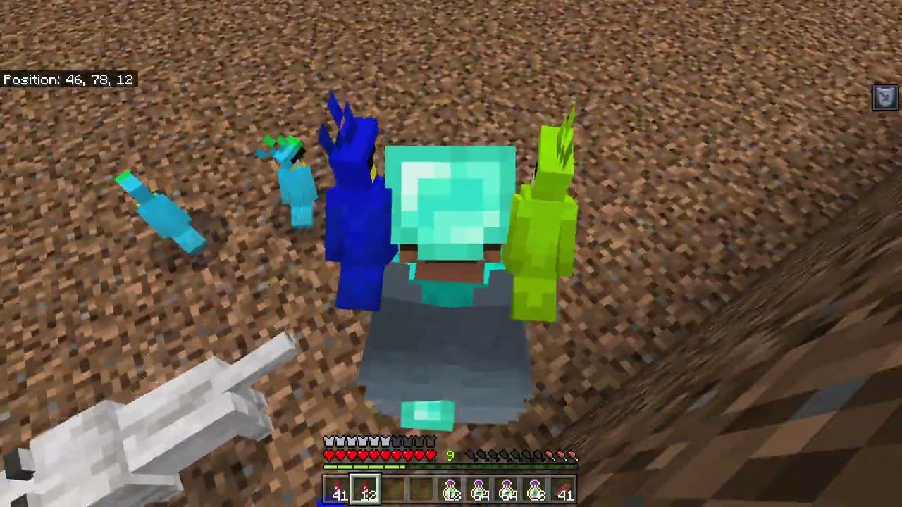 Flying in Minecraft