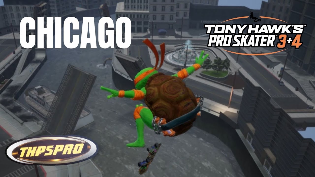 CHICAGO in THPS PRO MOD for Tony Hawk's Pro Skater 3+4