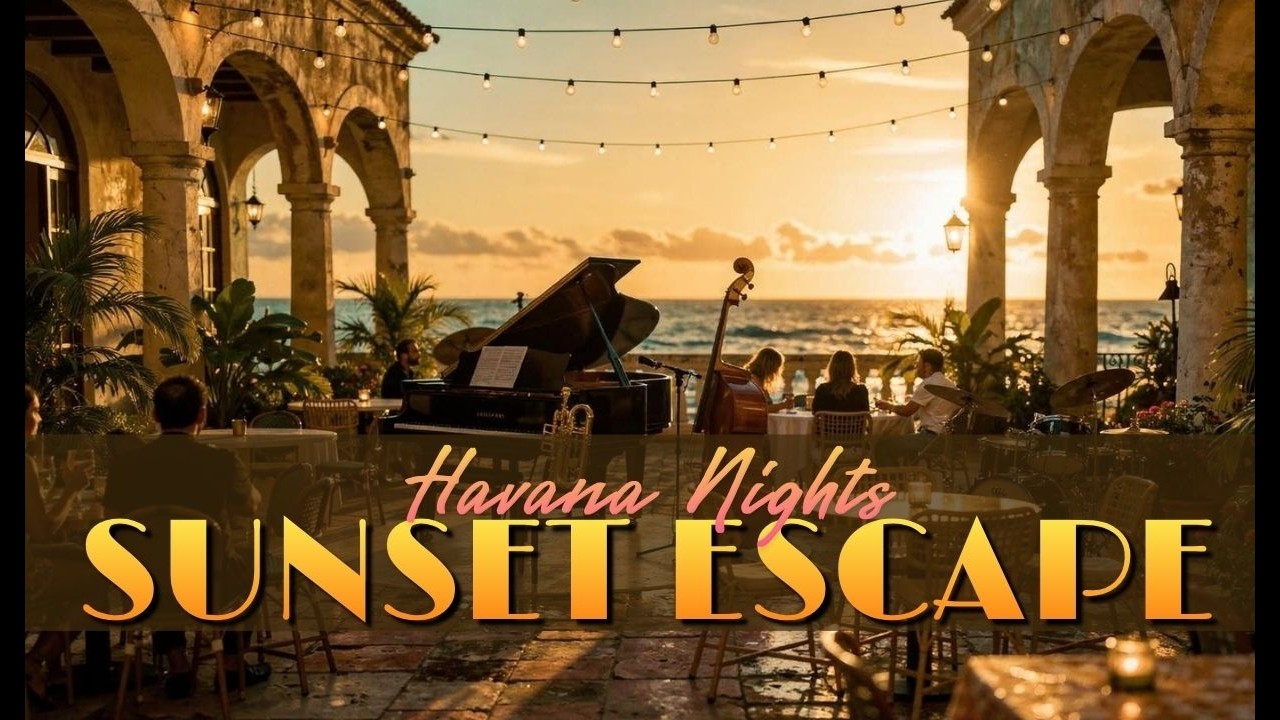 Sunset Jazz Lounge 🍸 Breezy Happy Hour Music 🌃 After Hours Chill