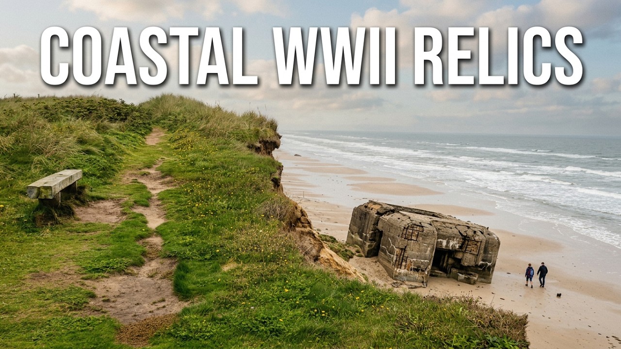 Walk with me! At the beach (with Second world war sites)