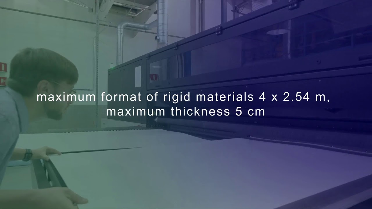 Walstead Group installation video of their new Agfa Jeti Tauro H2500 LED Printer