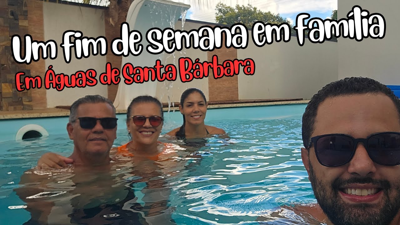 Final de semana em Águas de Santa Barbara Resort Residence