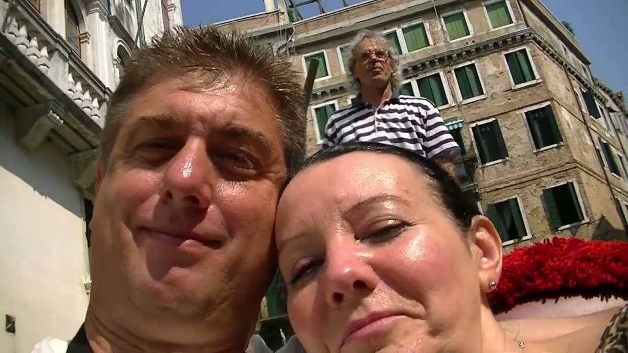 Gondola ride in Venice