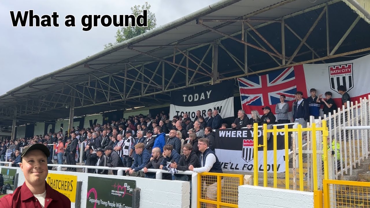 Влюблены в Twerton Park — Bath City FC против Chelmsford City FC
