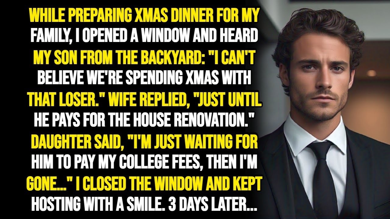 Overheard My Family Mocking Me at Christmas Dinner—What I Did Next Was SHOCKING...