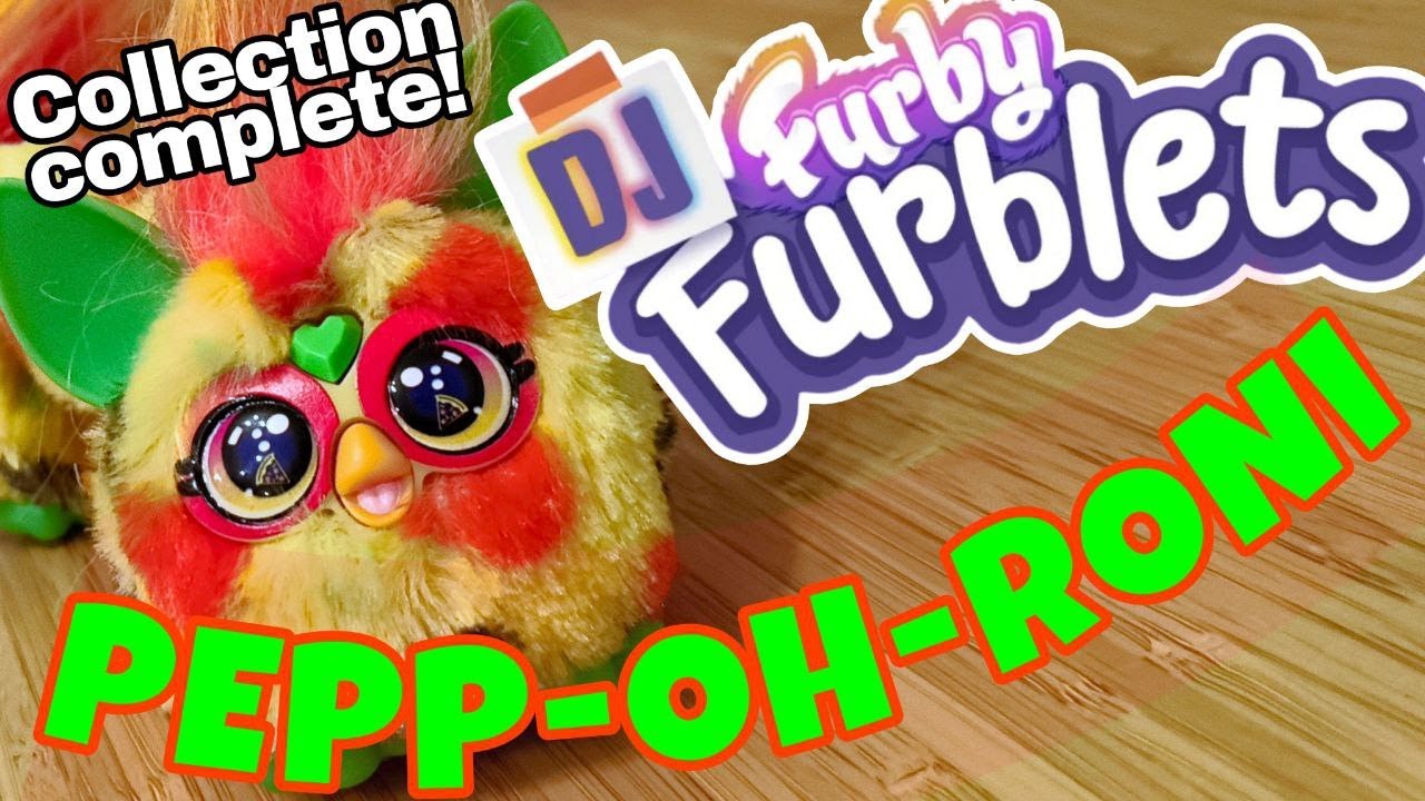 Распаковка DJ Furby Furblets, часть 3! 🍕 Pepp-Oh-Roni (Коллекция завершена!)