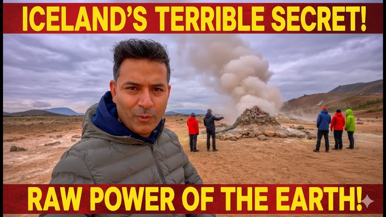 ICELAND: Witnessing the RAW Power of Earth. Fumaroles.