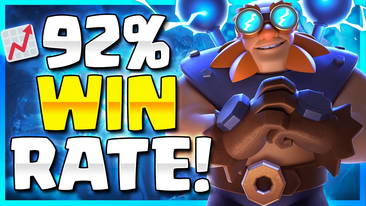 92% WIN RATE!! #1 BEST ELECTRO GIANT DECK IN CLASH ROYALE for 2022!!🏆