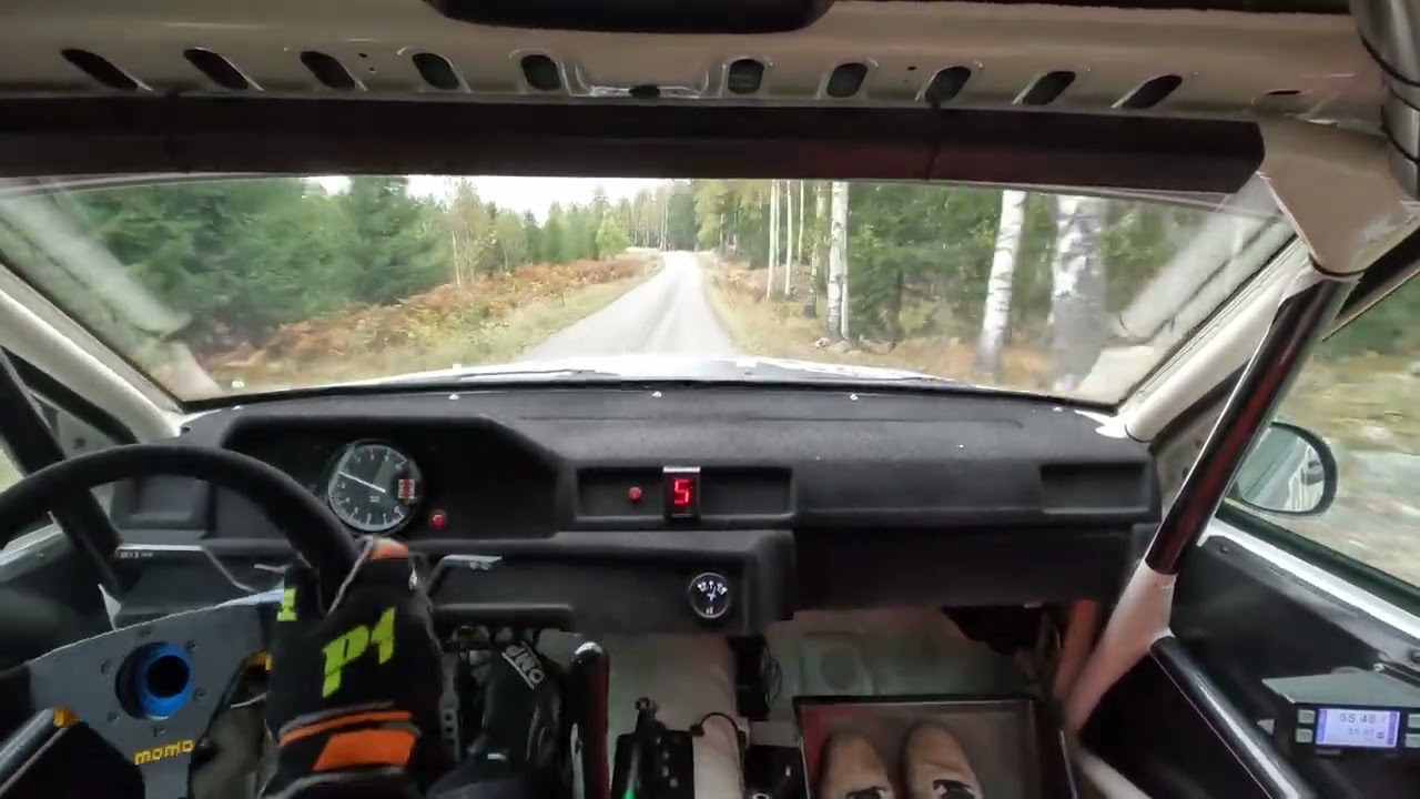 Rally Gimmersta 2025 ss2
