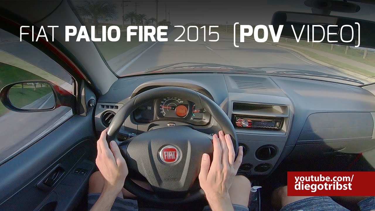 Fiat Palio Fire 2015 | POV Video #DT