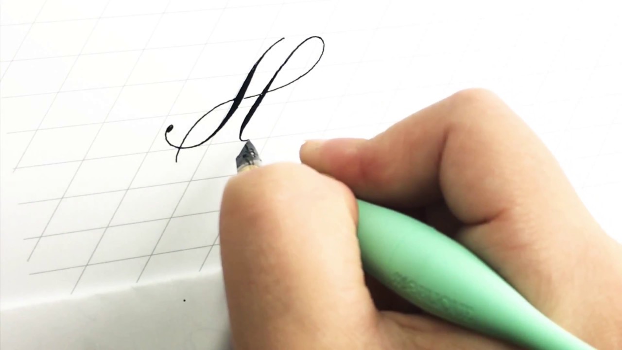 Real-time Pointed Pen Calligraphy with Flourishes: “Hello October”