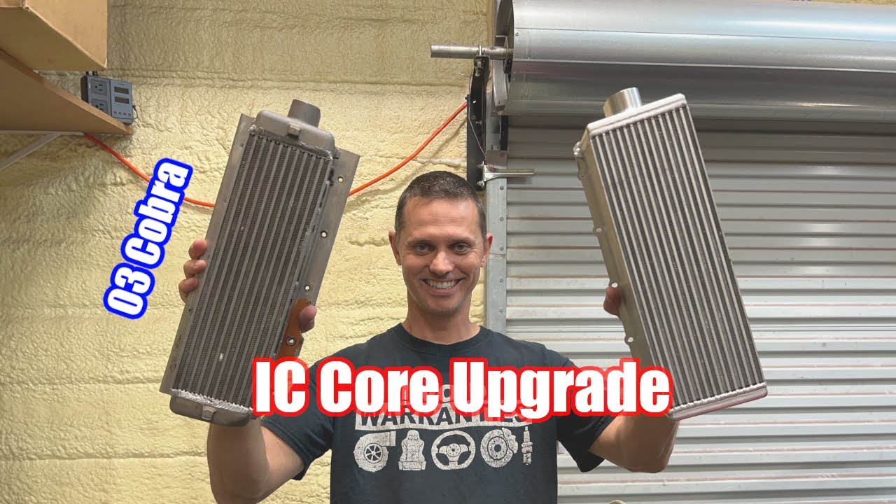 VMP Intercooler Core upgrade on our 03 Cobra Project Redfire