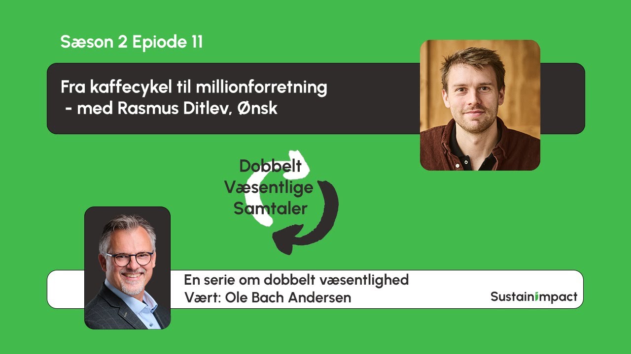 S2E11 - Fra kaffecykel til millionforretning med Rasmus Ditlev, Ønsk.