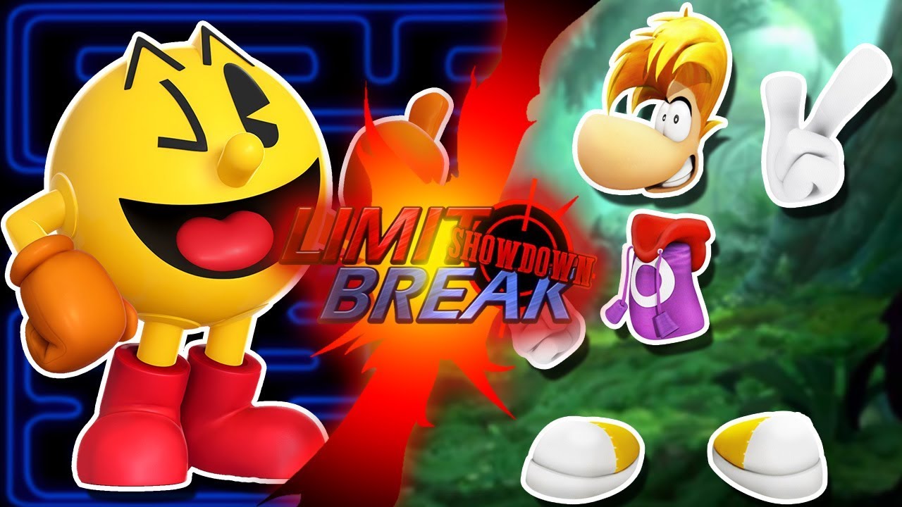 Pac-Man VS Rayman (NAMCO VS Ubisoft) | Limit Break: Showdown