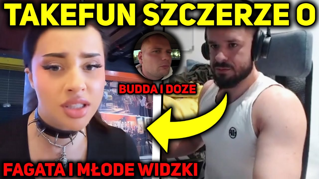 TAKEFUN SZCZERZE O FAGATA I MŁODE WIDZKI, BUDDA I DOZE