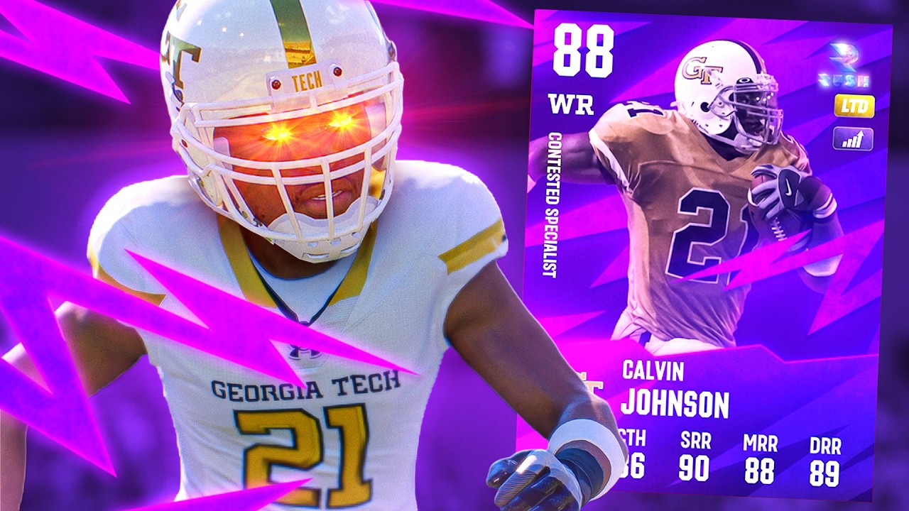 88 LTD Calvin Johnson ЗЕЛЕНЫЙ ловит всё
