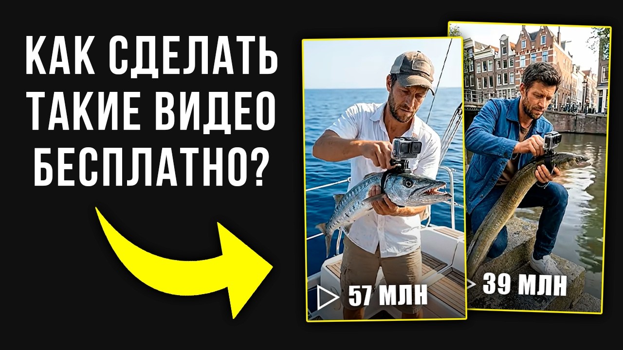 Как сделать ВИРУСНЫЕ SHORTS с животными? (бесплатный урок)