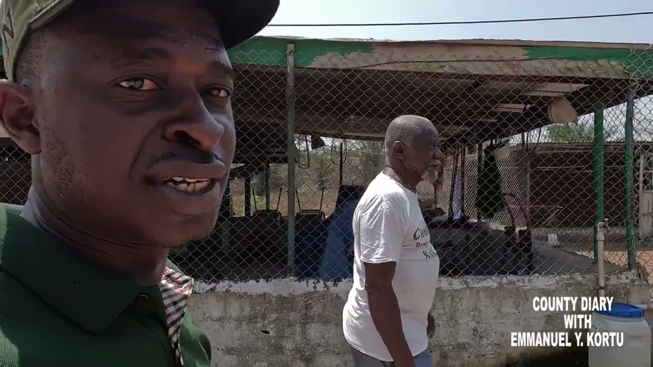 A DAY WITH A LIBERIAN FARMER IN MARGIBI COUNTY LIBERIA WEST AFRICA