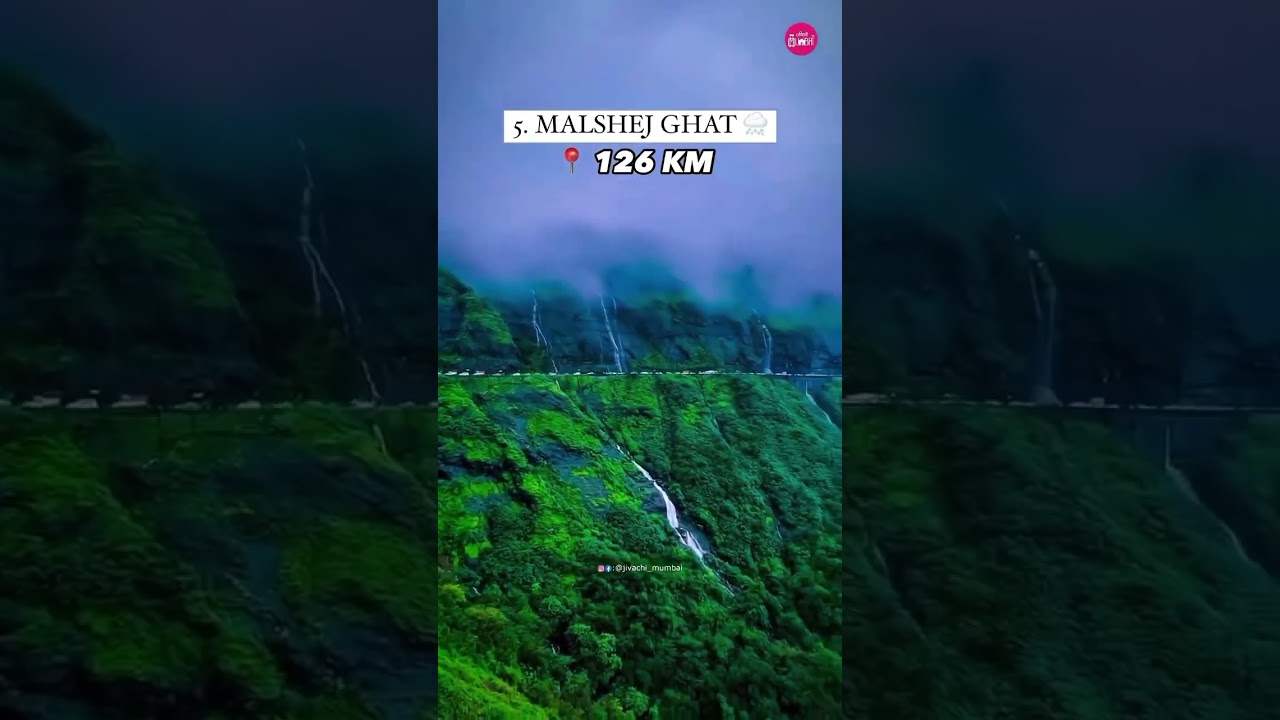 Top 10 Places To visit near #Mumbai in #Monsoon 🥰 #roadtrip #travel