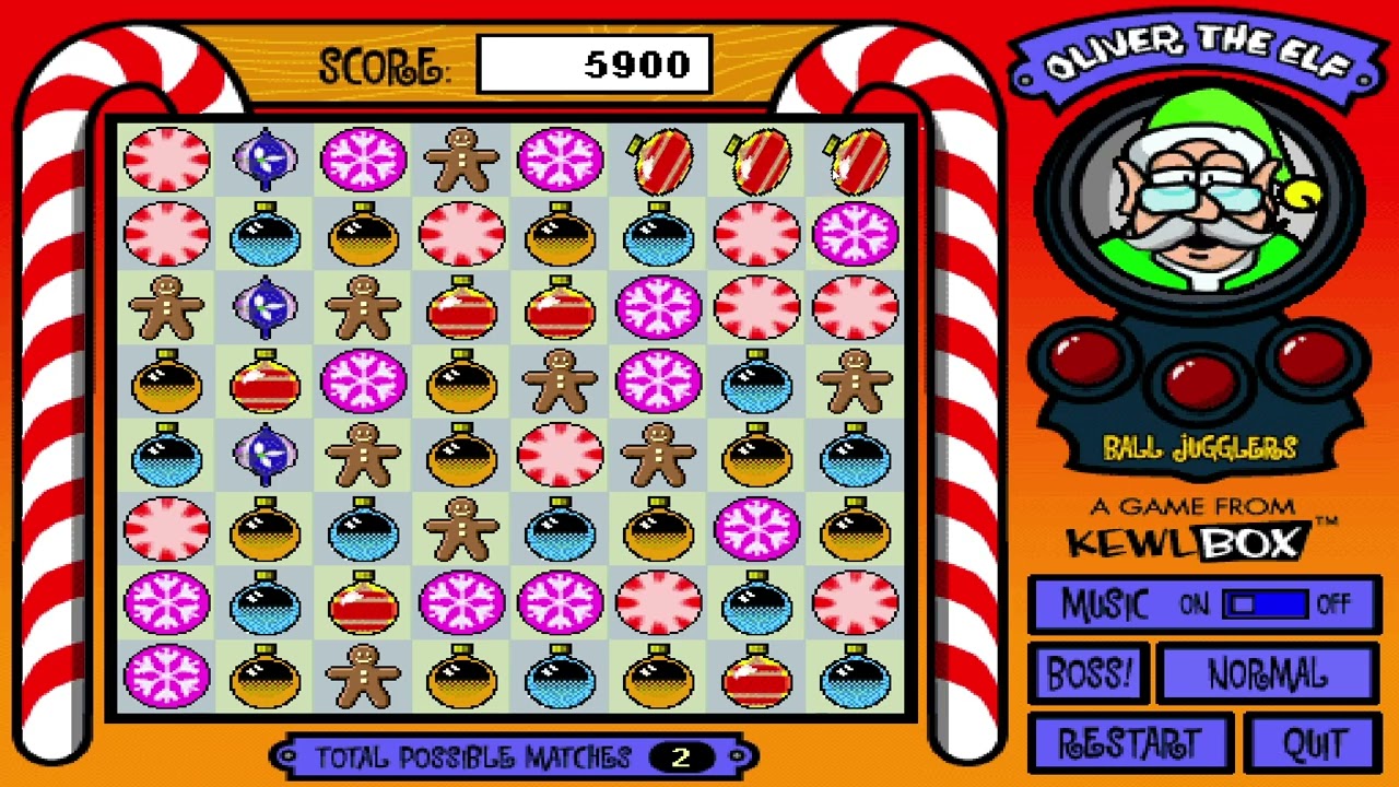 Santa Balls (2001) Walkthrough Part 1