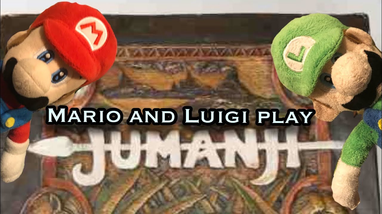 Mario and Luigi play Jumanji! — A plush stuffed animal video