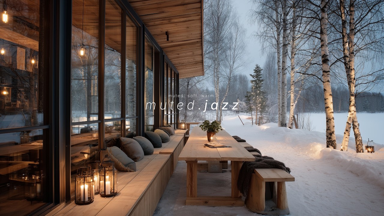 [playlist] soft winter tone | cozy jazz by the winter window
