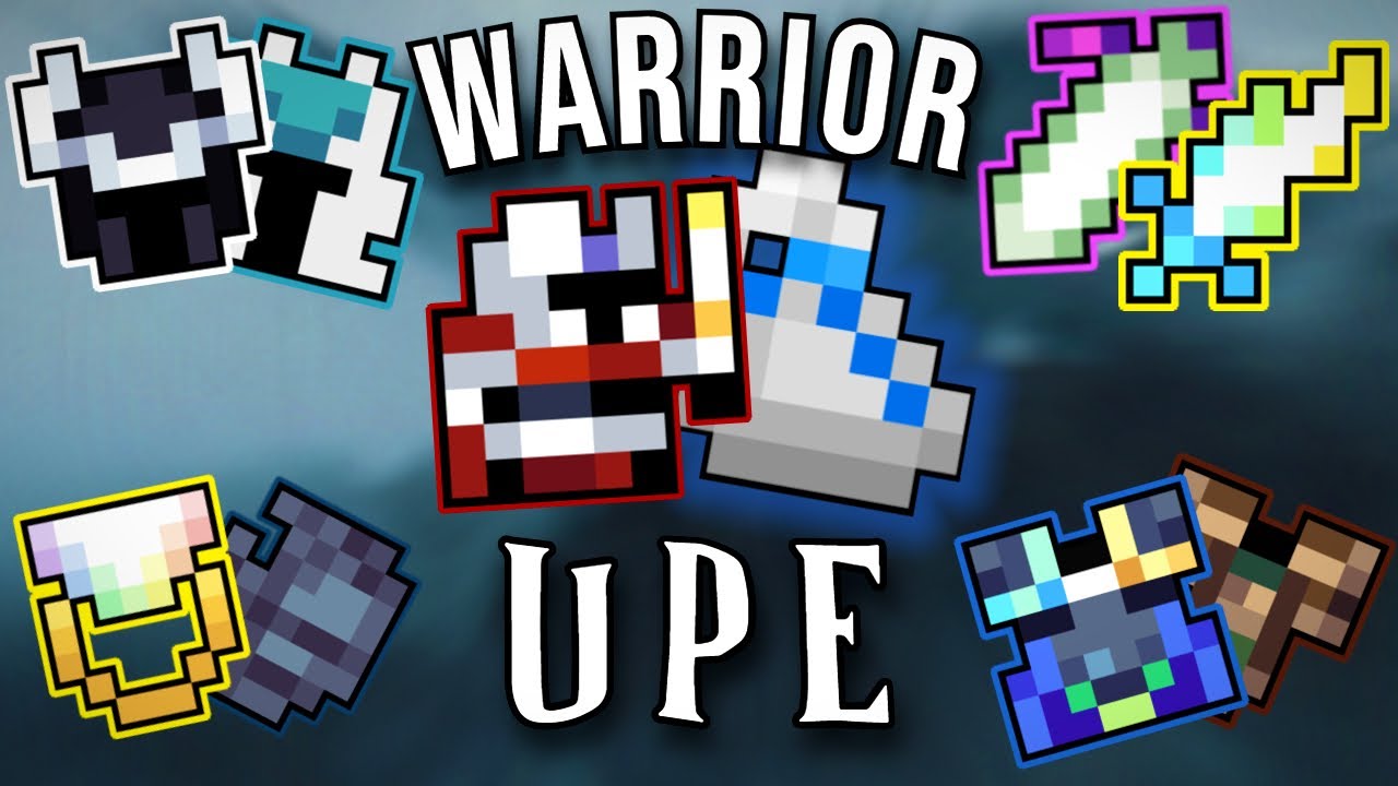 THE SHINY EXALTED WARRIOR UPE | RotMG