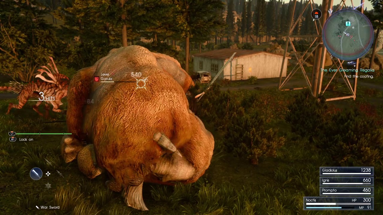FINAL FANTASY XV: Part 10: Ever gleaming Regalia and tired of running