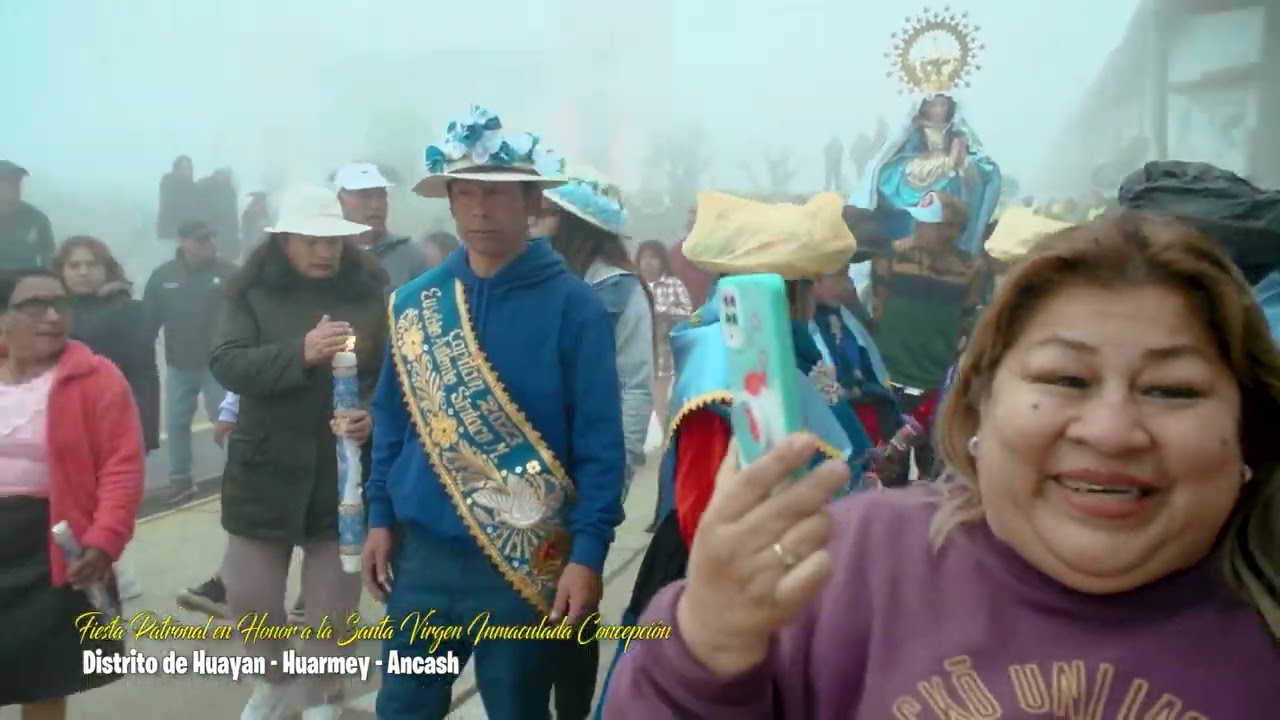 Fiesta Virgen Inmaculada Concepcion de Huayan 07 de diciembre 2023 PARTE  2