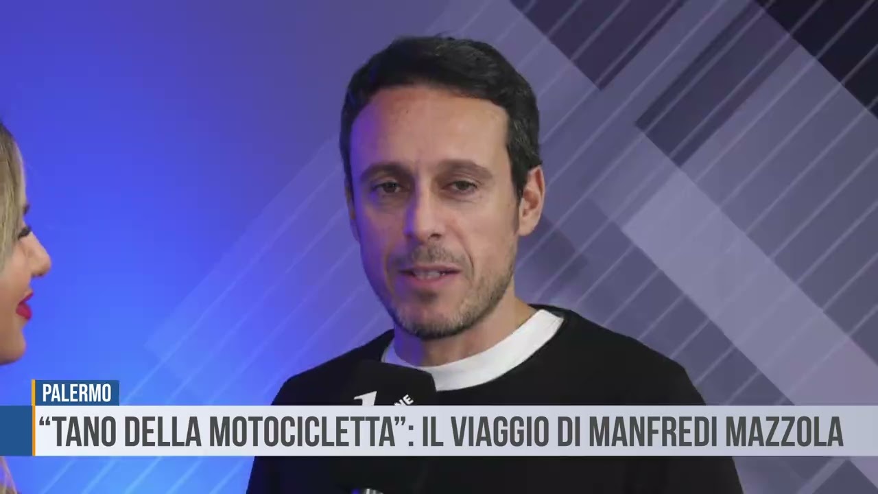 Palermo: “Tano della Motocicletta”: il viaggio di Manfredi Mazzola