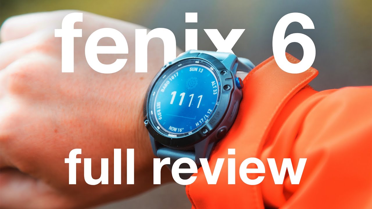 A FULL CHARGE on the GARMIN FENIX 6 PRO SOLAR