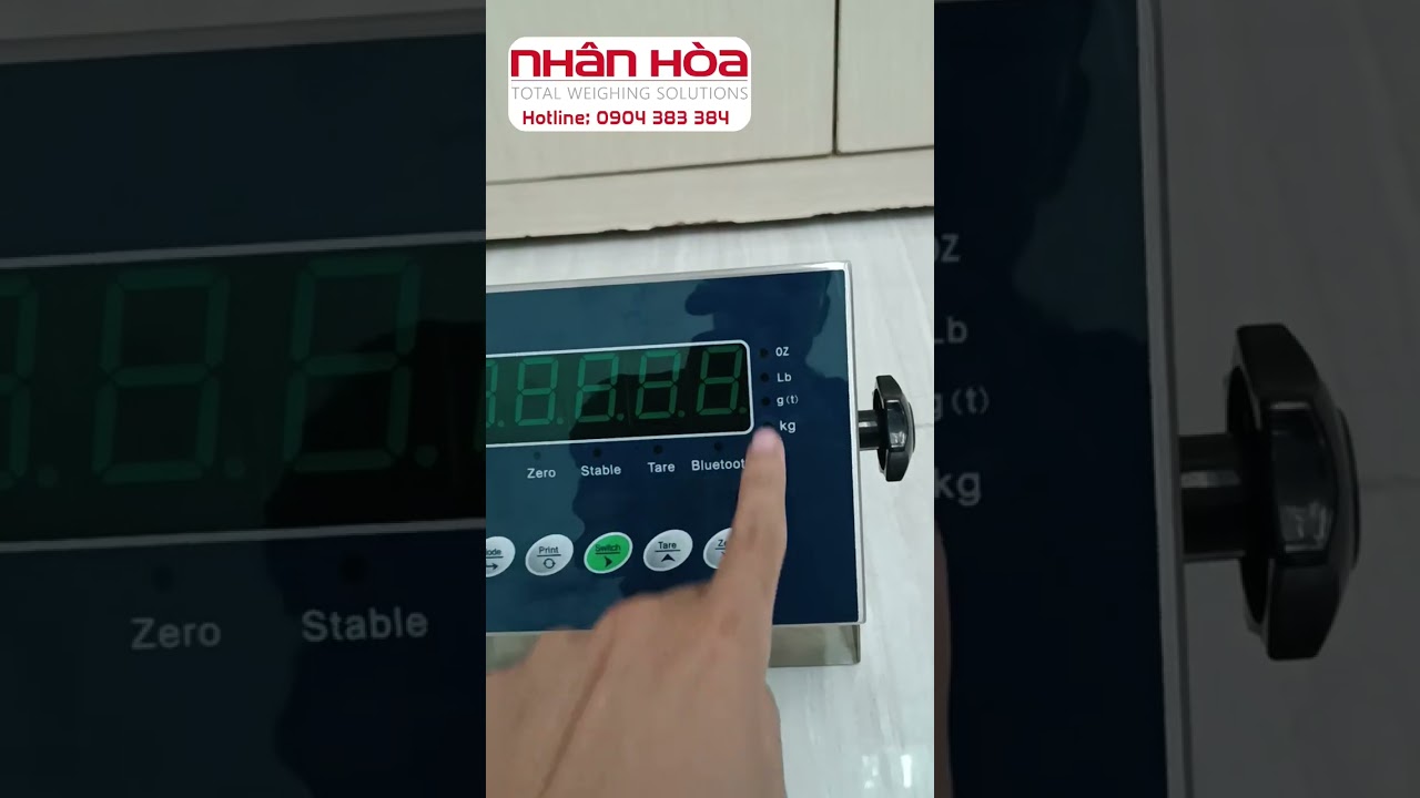 Đầu cân điện tử B19S chính hãng Amcells USA, giá rẻ, Review sản phẩm