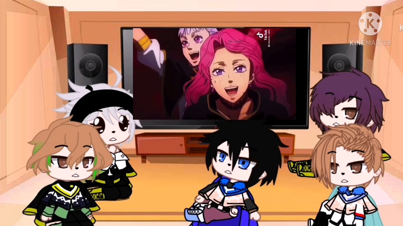 Gacha life black clover reacts to