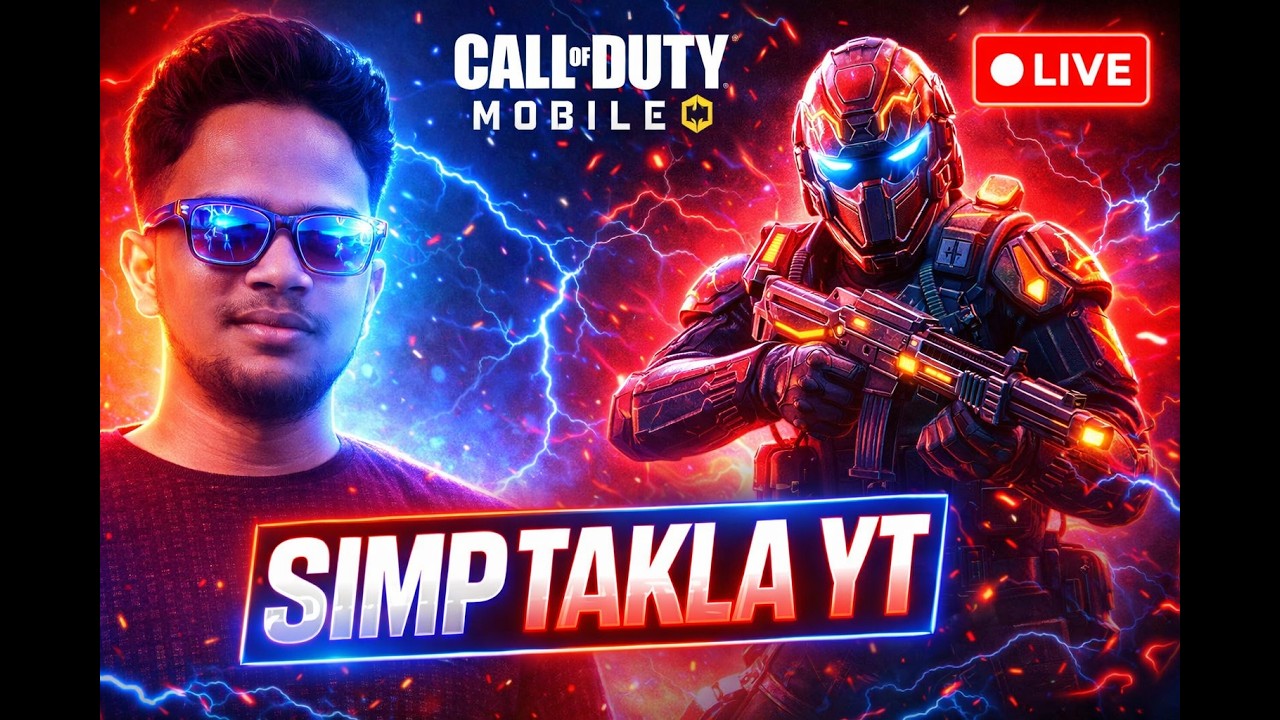 🛑CODM Season 2 Lunar Battle Royale Live 🔥 Rank Push| High Kill | Rank Push OP #simptakla #live