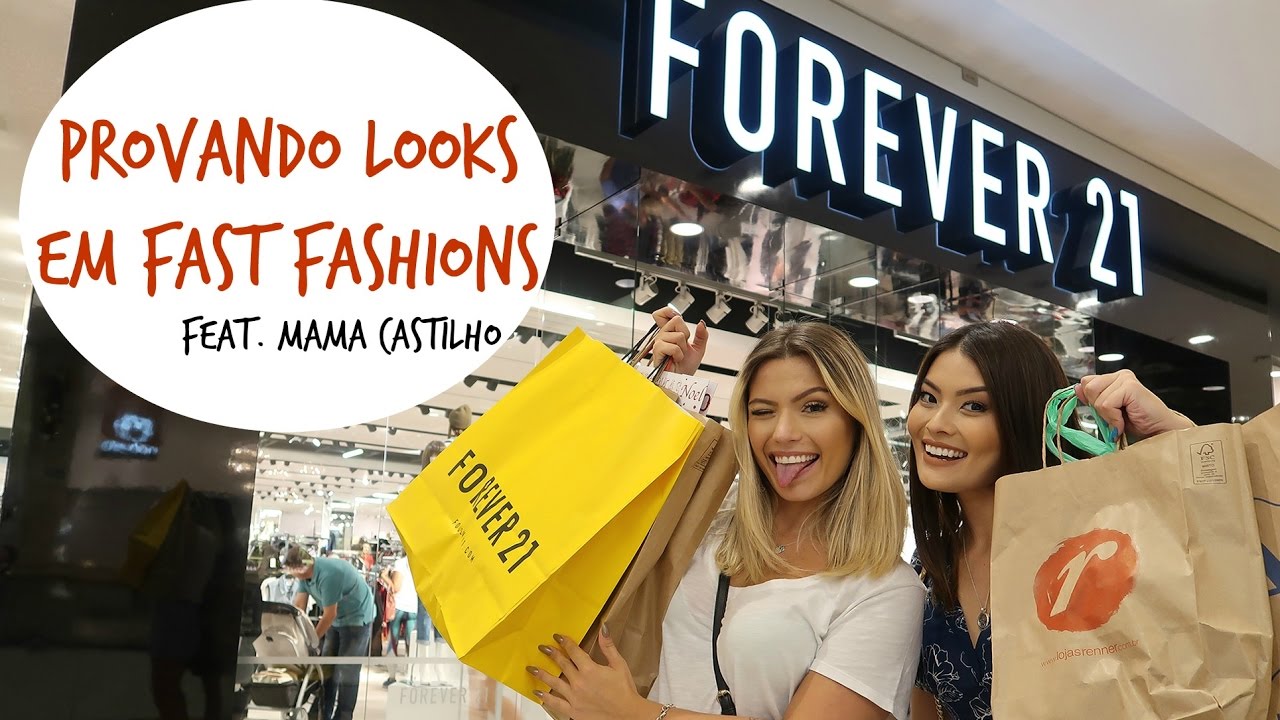PROVANDO LOOKS EM FAST FASHIONS | Feat. Mama Castilho