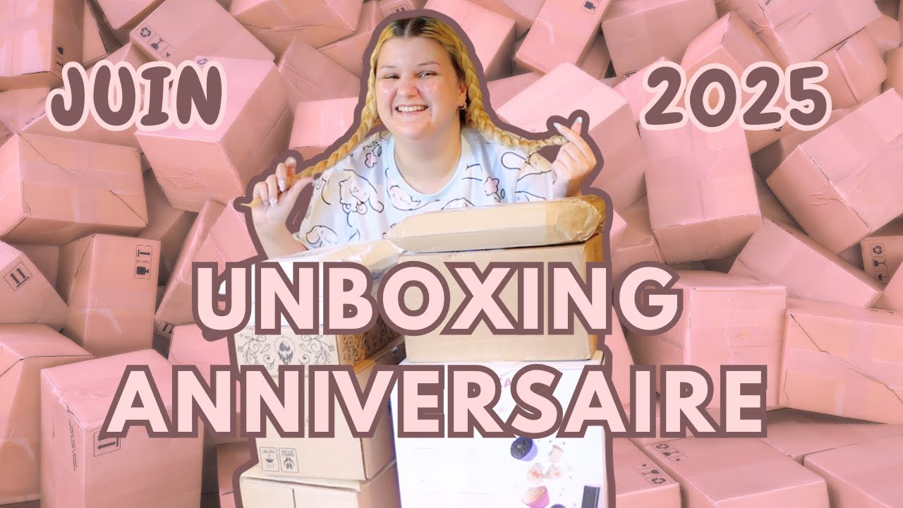 UNBOXING DE MES CADEAUX D'ANNIVERSAIRE 🎂 BOOKMAIL JUIN 2025 🎁