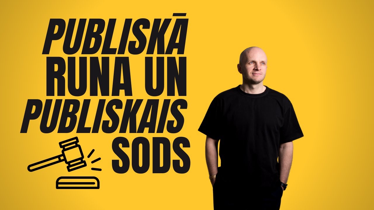 Publiskā runa vs publiskais sods | Viesturs Meikšāns konferencē 