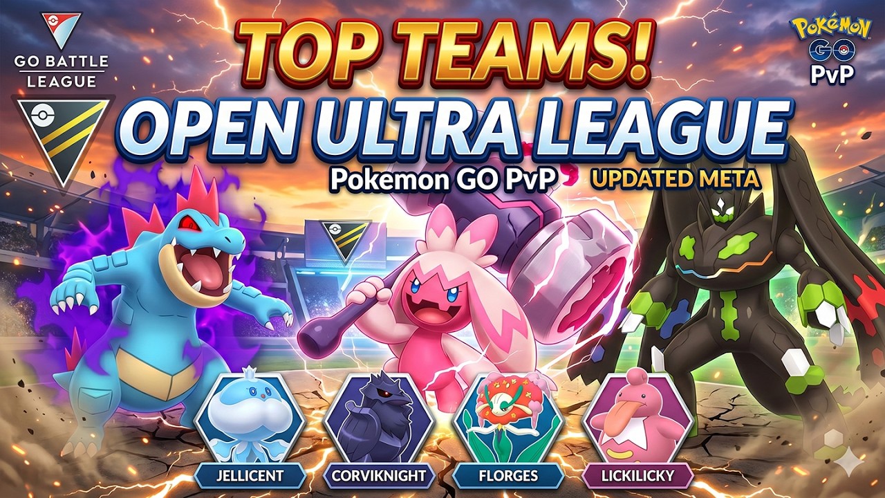TOP TEAMS in the Open Ultra League | Pokemon GO PvP