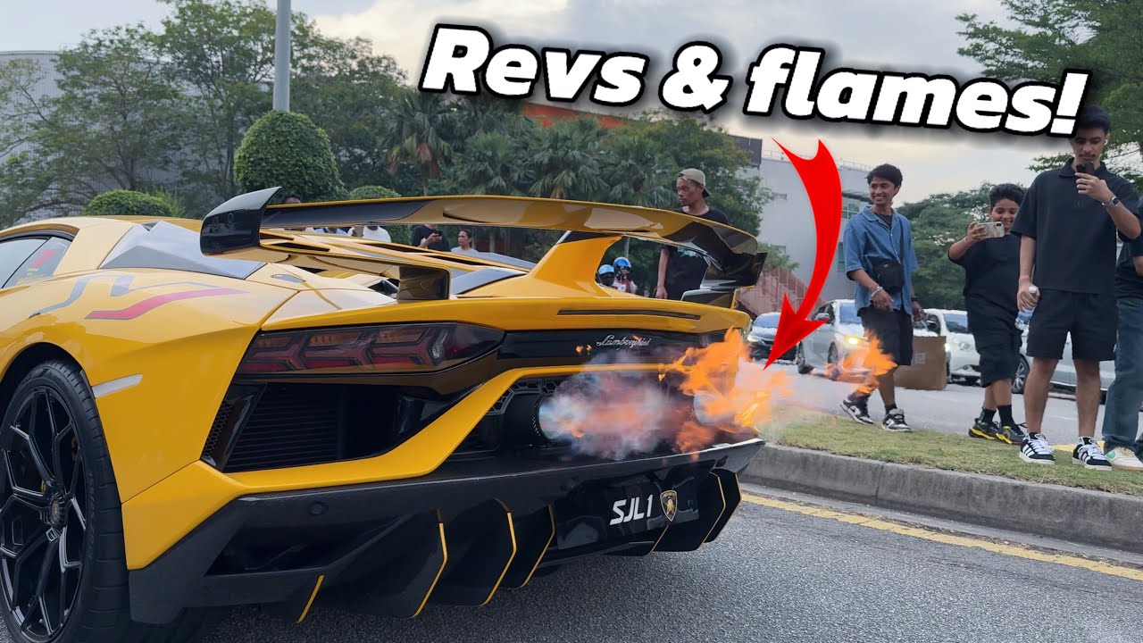 LOUD Super Cars arriving car show | Lamborghini, Mclaren, Ferrari, Mercedes | RETRO HAVOC 2025