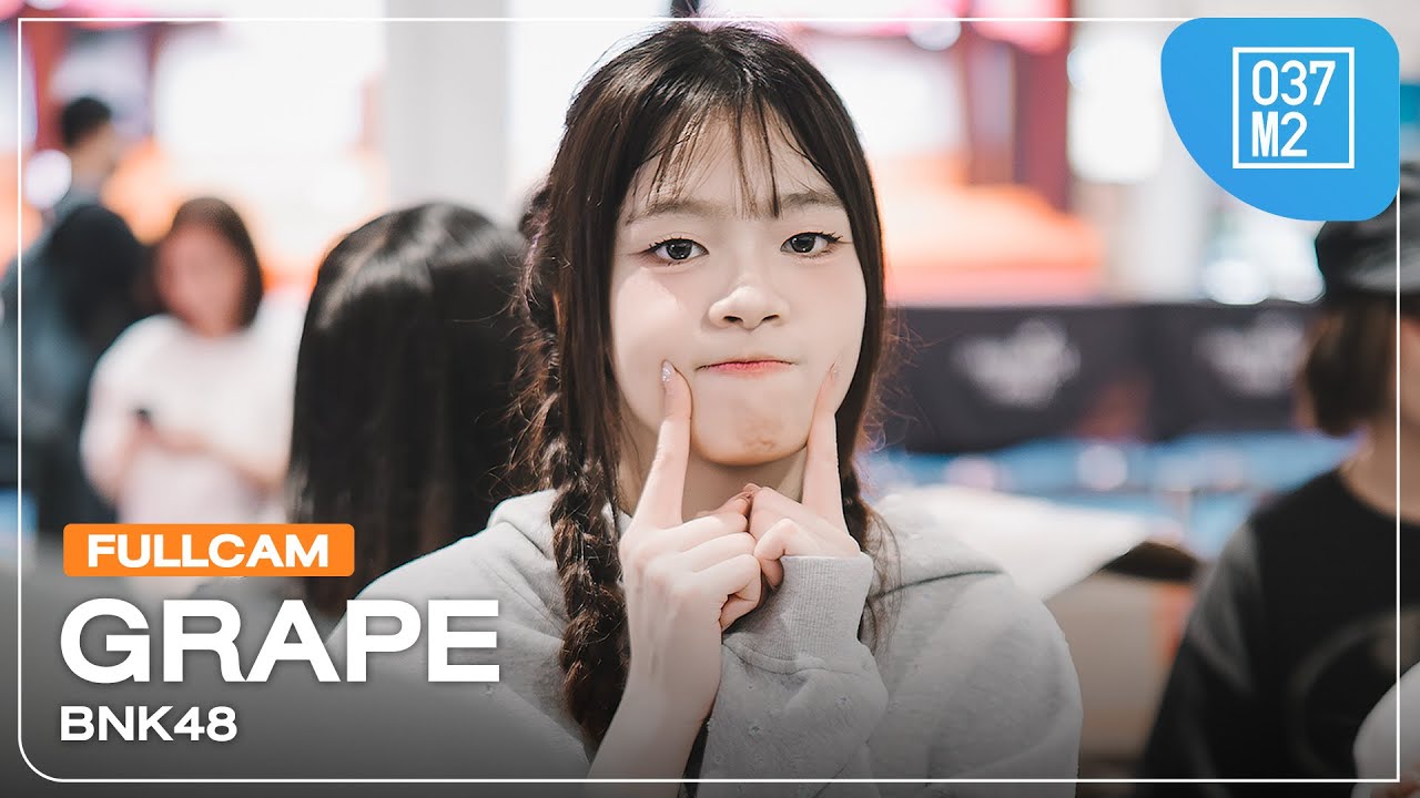 BNK48 Grape @ BNK48 20th Single “Masaka no Confession” Roadshow [Full Fancam 4K 60p] 260117