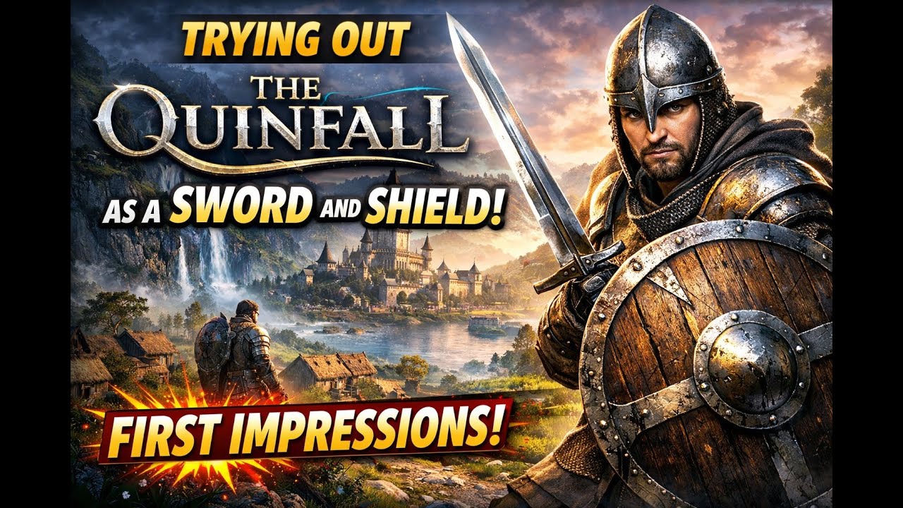 [ENG] [AUS] Trying out Quinfall as a Sword and Shield