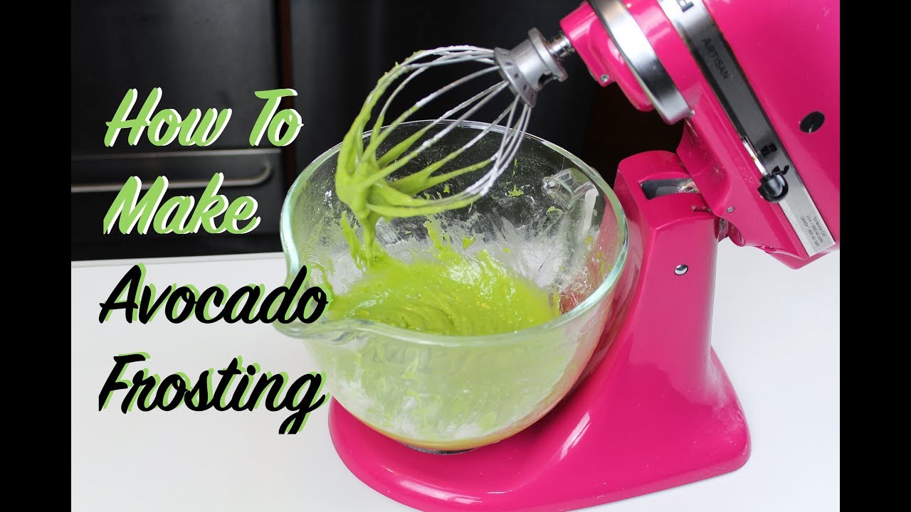 How To Make Avocado Frosting | CHELSWEETS