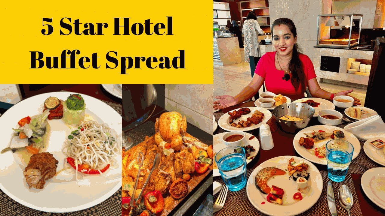 Luxurious Buffet At 5 Star Hotel | Sunday Brunch At 5 Star Hotel